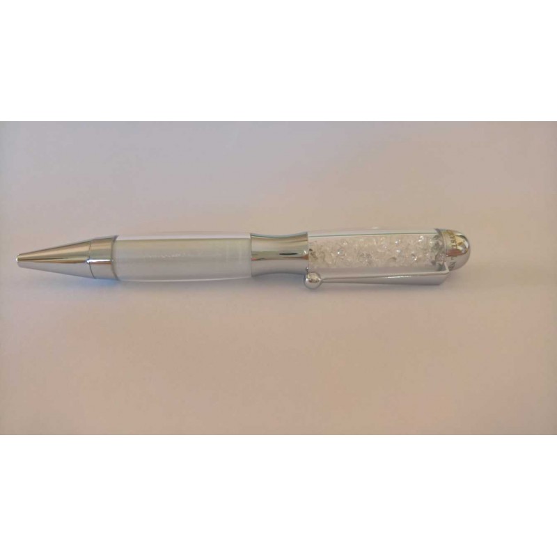 Boligrafo Jimmy Crystal Manifest white