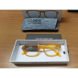 Gafas de lectura B yellow crystal soft
