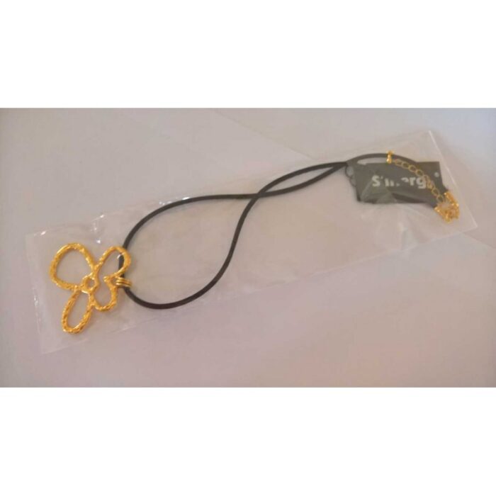 Colgante Flor chapado oro - Imagen 4
