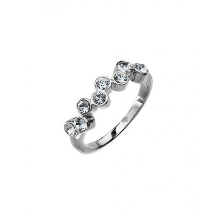 anillo con cristales