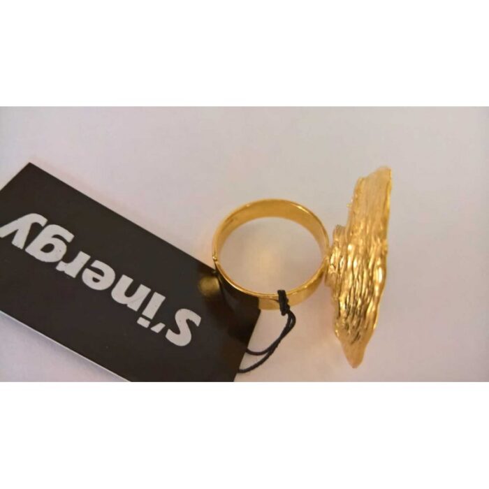 Anillo Espiral chapado oro - Imagen 5