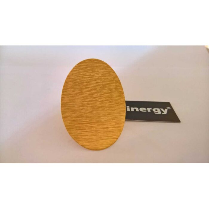 anillo oval dorado