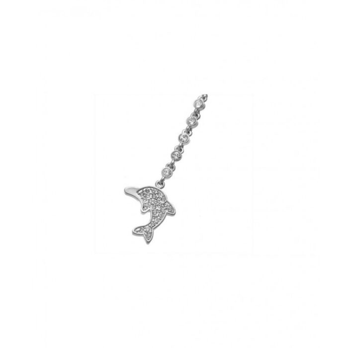 cadena para móvi con delfin