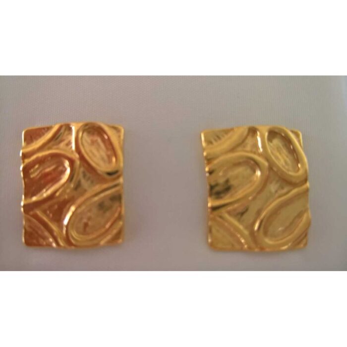 pendientes dorado