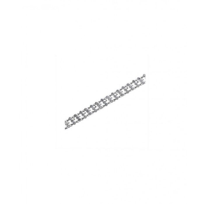 Pulsera Glimmer rodio cristal - Imagen 2