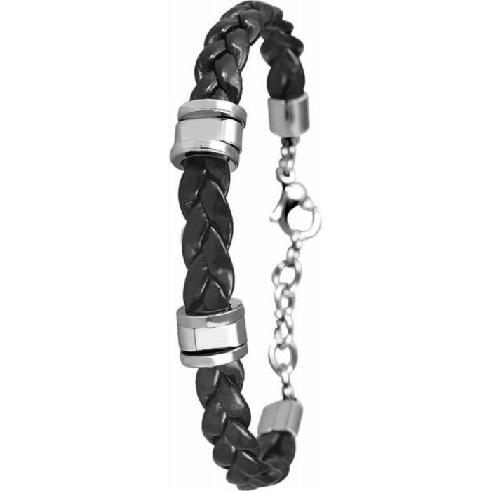 pulsera negra unisex