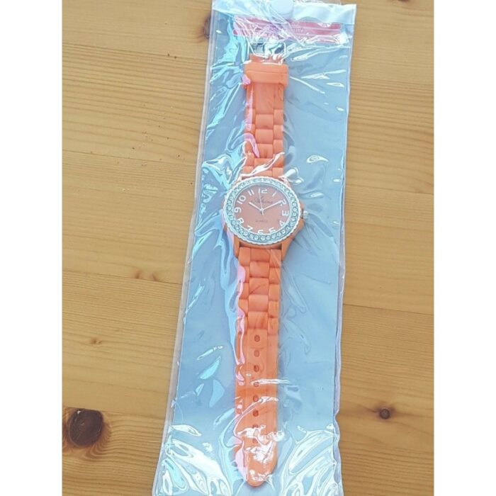 reloj color naranja