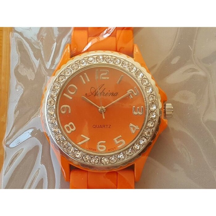 Reloj Adrina silicona naranja - Imagen 3