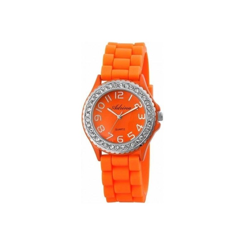 reloj de color naranja