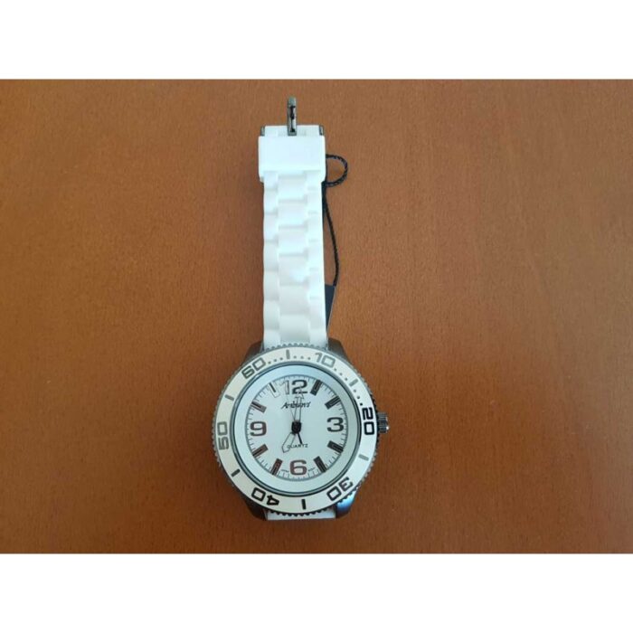 Reloj Arabians con correa de silicona color blanco - Imagen 3
