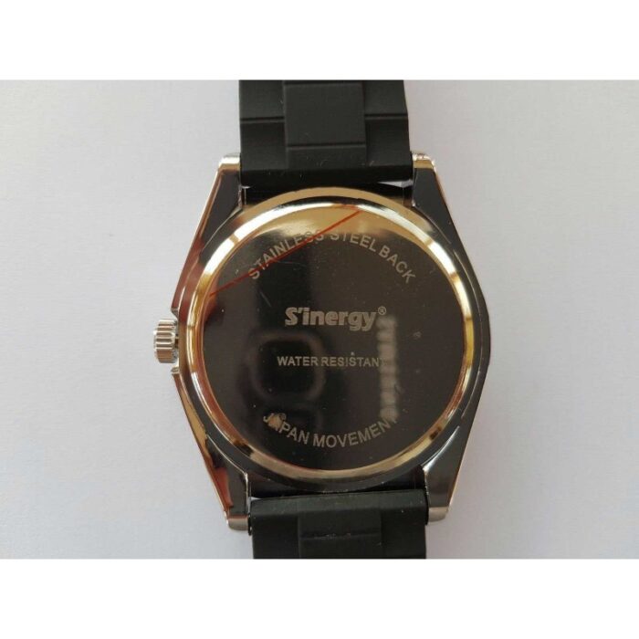 Reloj Sinergy unisex silicona negro - Imagen 5