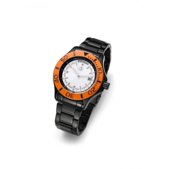 reloj de color negro